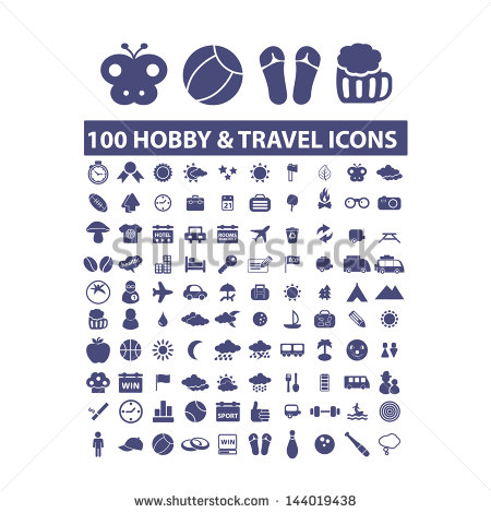 Hobbies and Interests Icons
