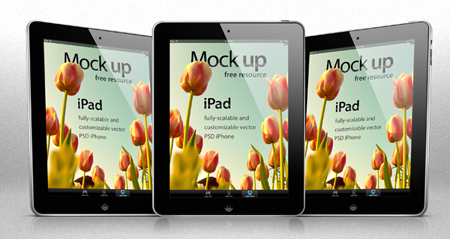 iPad Mockup Template Free