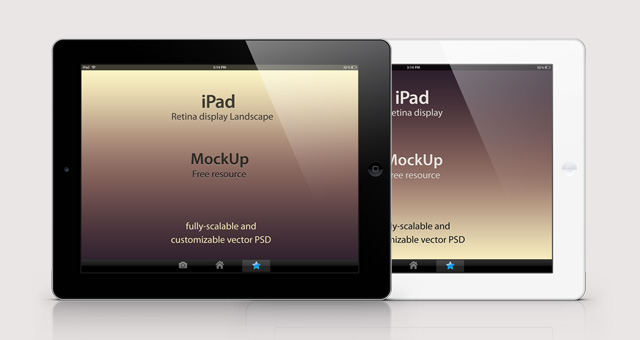 iPad Mockup Template Free