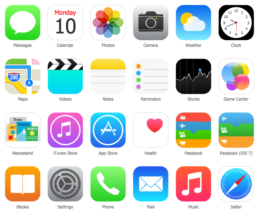 iPhone App Icons