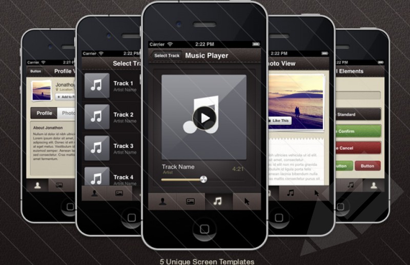 iPhone App Themes