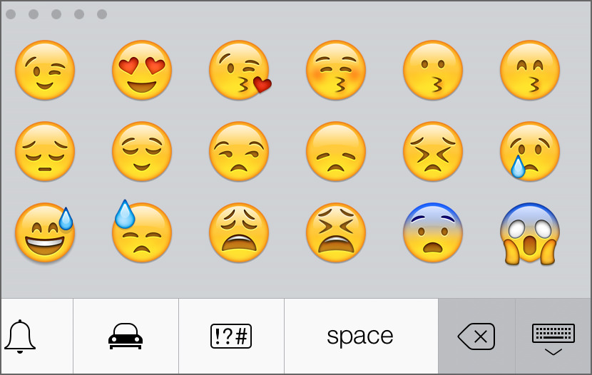 iPhone Emoji Smiley-Face