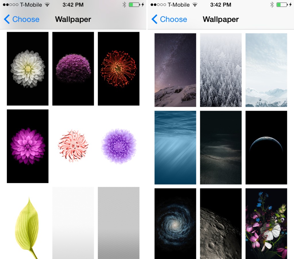 iPhone iOS 8 Icons