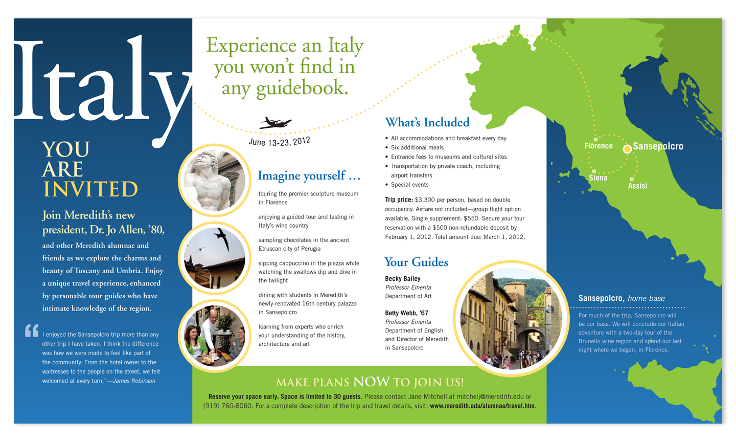 Italy Travel Brochure Template