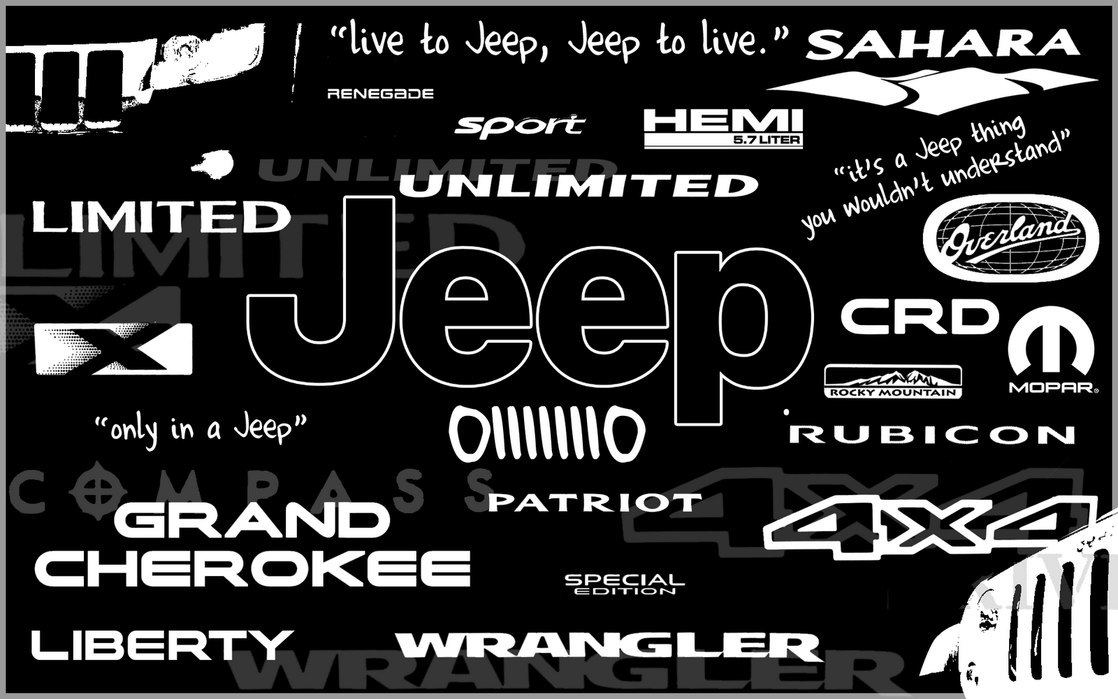 Jeep Logo Vector Art