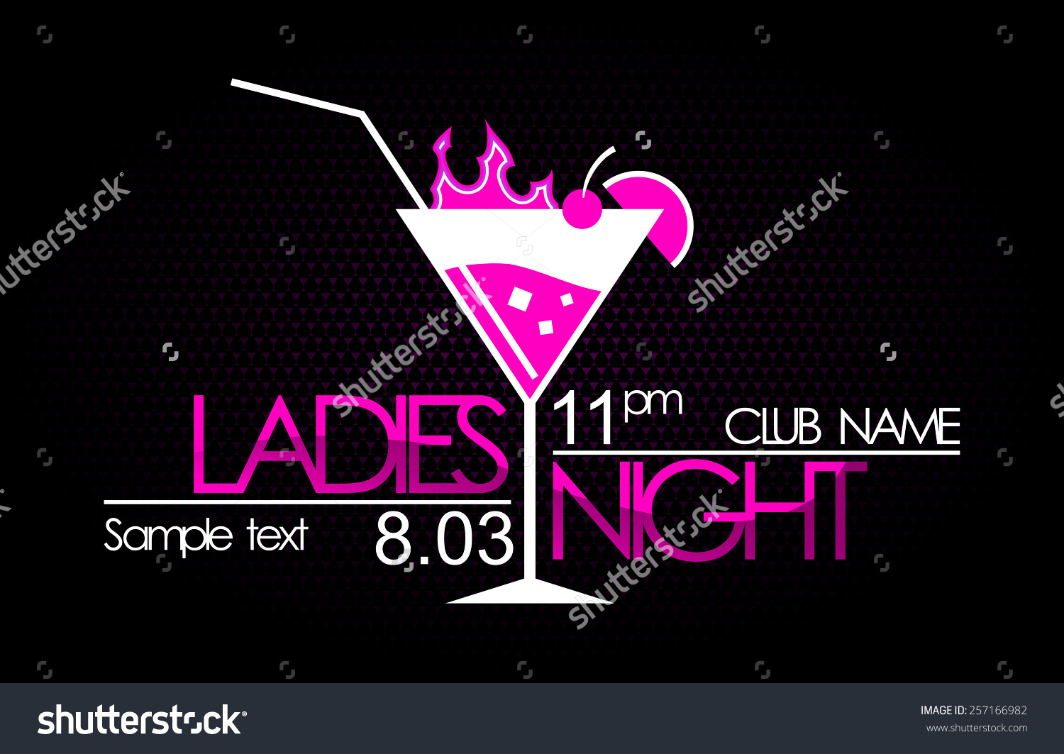 Ladies Night Banner