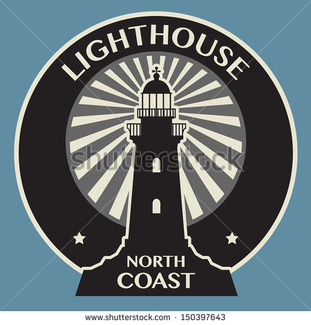 Lighthouse Silhouette Vector