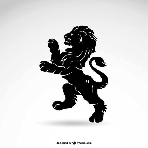 Lion Silhouette Vector Free Download