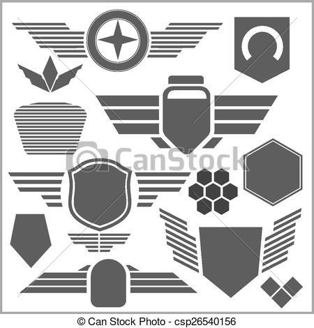 Military Symbols Vector Art