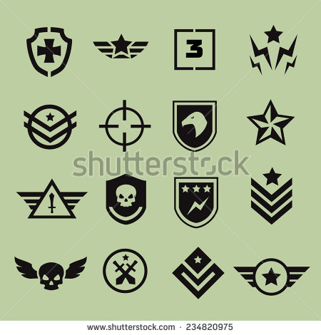 Military Symbols Vector