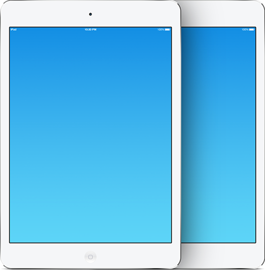 Mini iPad Mockup Template