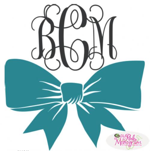 Monogram Fonts for Vinyl Decals