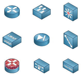 Network Switch Visio Stencil