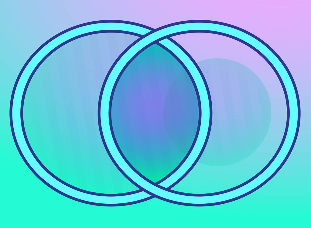 Overlapping Circles Graphic