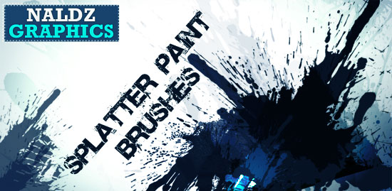 Paint Splatter Brush Photoshop