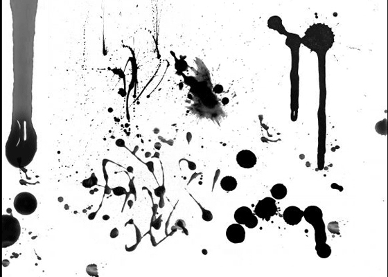 Paint Splatter Brush Photoshop