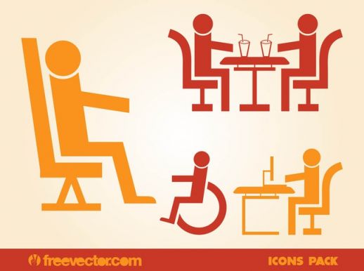 Person Sitting Icon