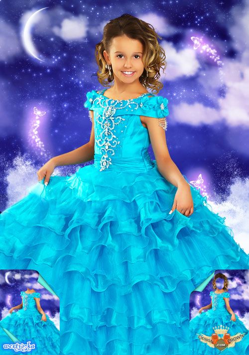 Photoshop Little Girl Dresses