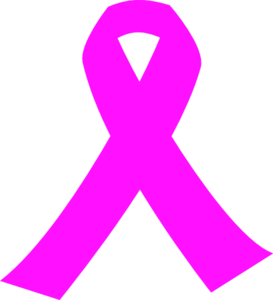 Pink Ribbon Vector Clip Art