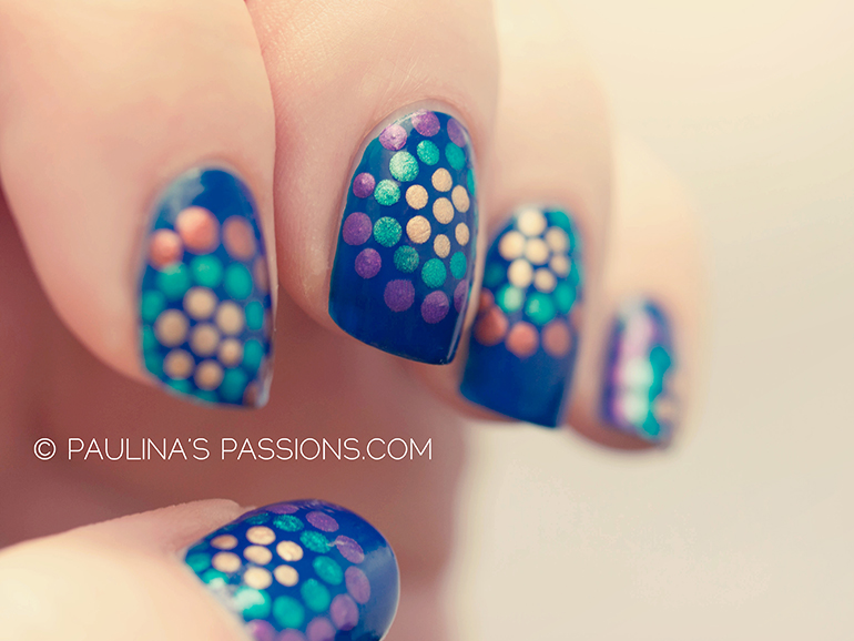 Polka Dot Nail Design