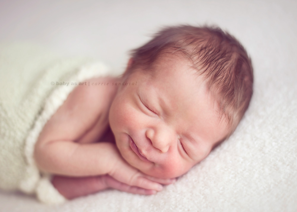 Posing Newborn Baby Photographer
