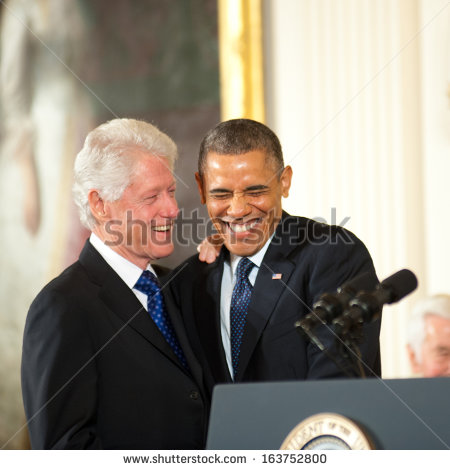 President Bill Clinton Laughing