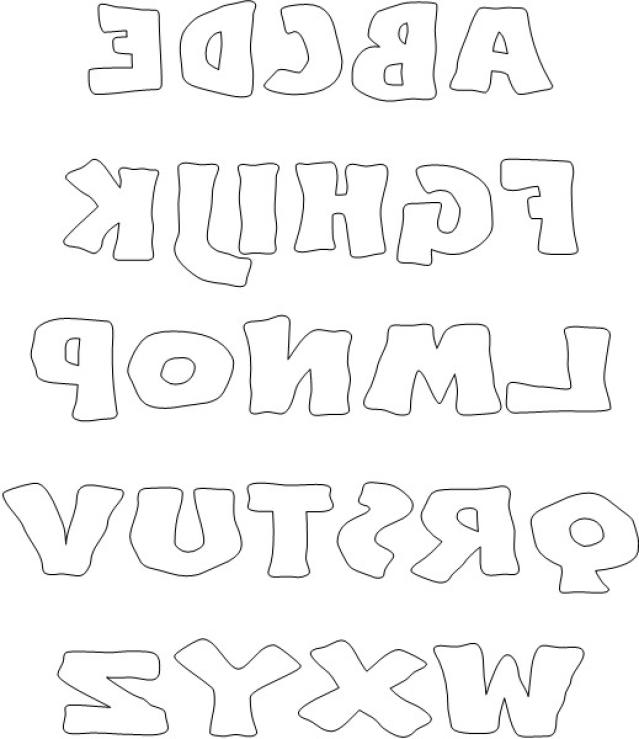 Printable Block Letters Alphabet