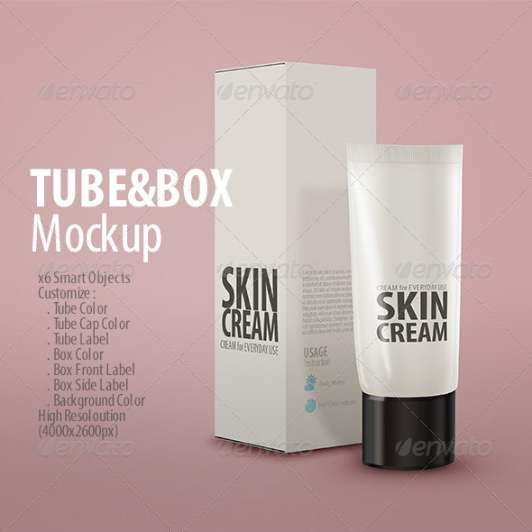 Product Box PSD Mockup