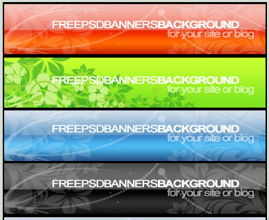 PSD Banner Templates