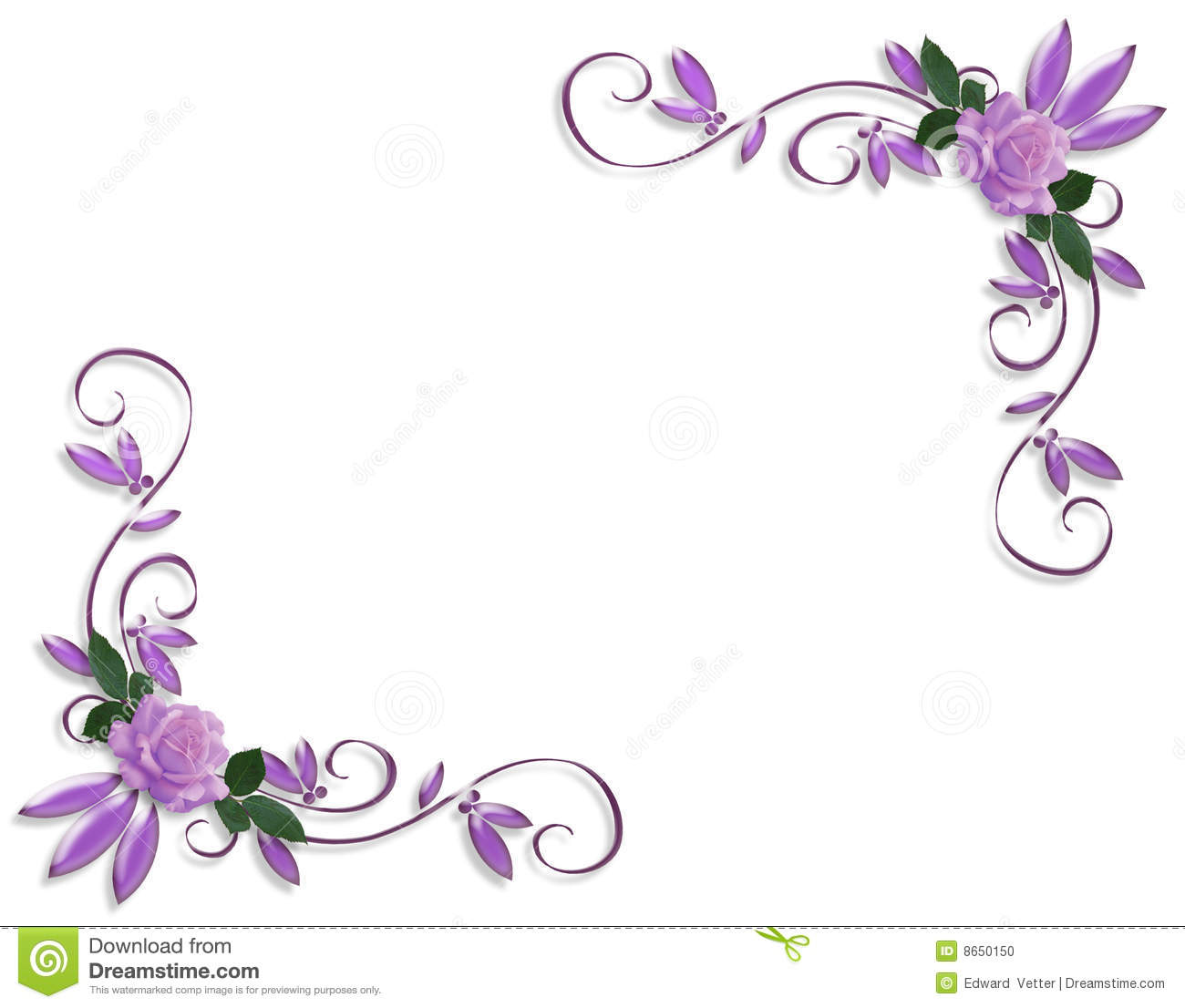 Purple Border Design