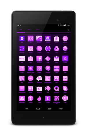 Purple Icon Pack