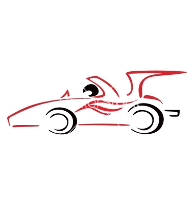 Race Car Racing Vector Graphics