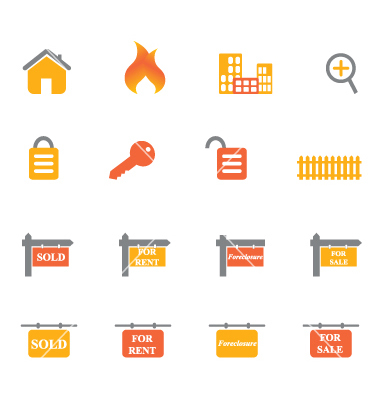 Real Estate Vector Icons