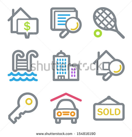 Real Estate Web Icons