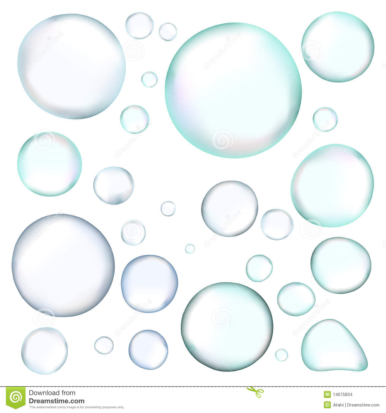 Realistic Bubble Vector