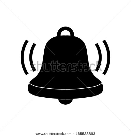 Ringing Bell Icon Vector