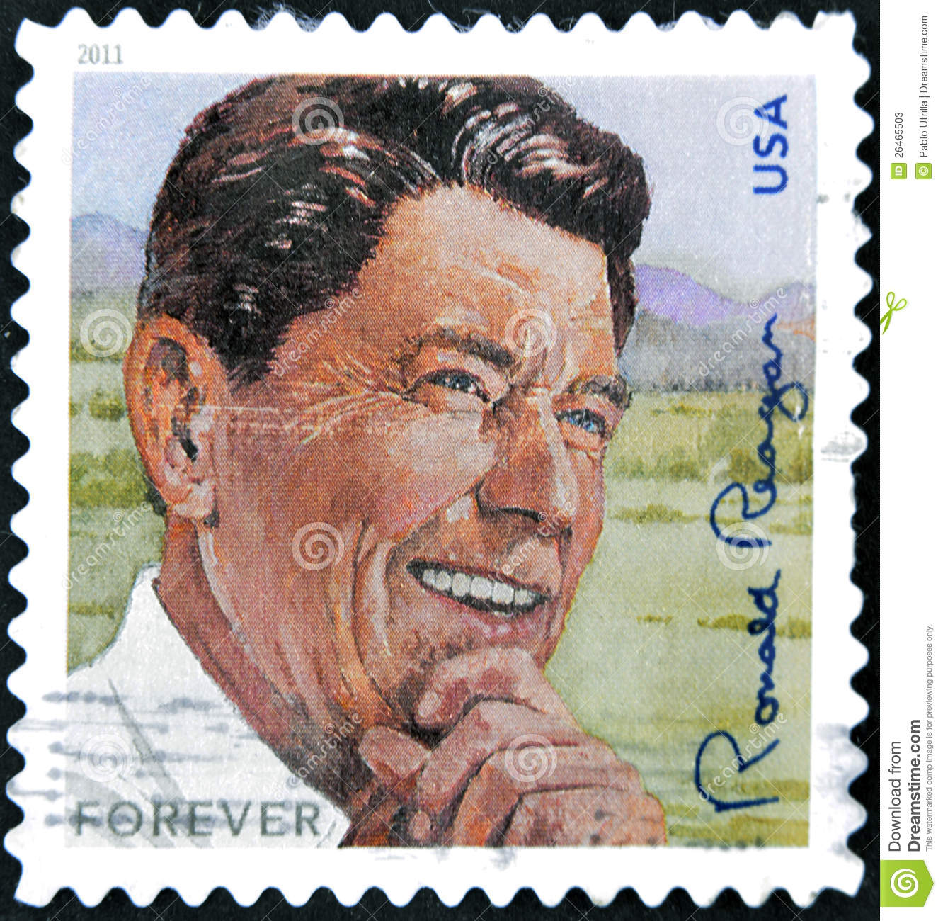 Ronald Reagan Stamp Ronald Reagan Stamp