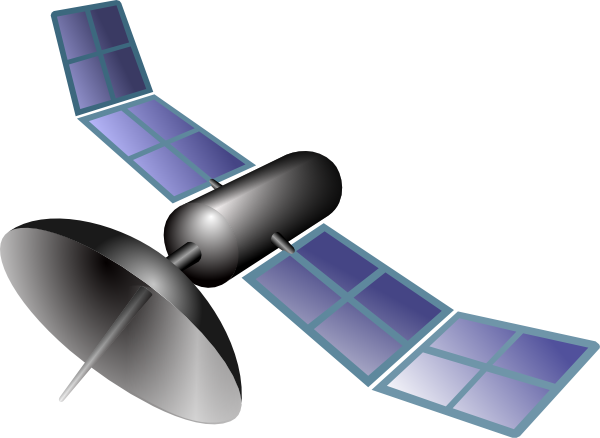 Satellite Cartoon Clip Art