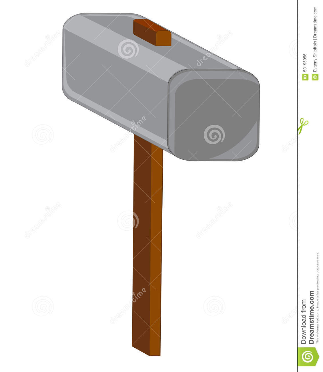 Saw and Hammer White Background