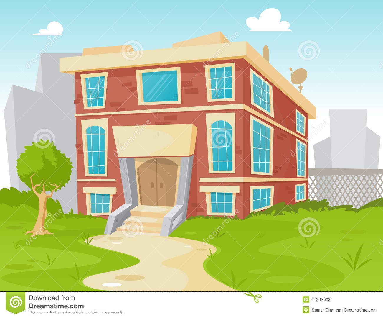 School Copyright Free Stock
