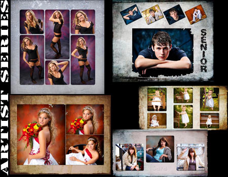 Senior Collage Photoshop Templates