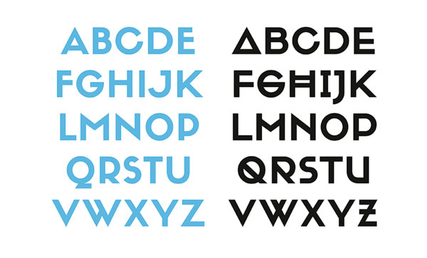 Sharp Font Styles Letters