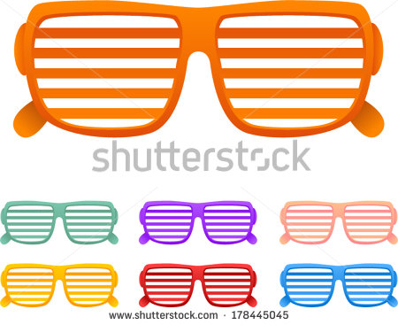 Shutter Shades Vector