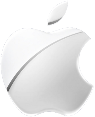 Silver Apple Logo