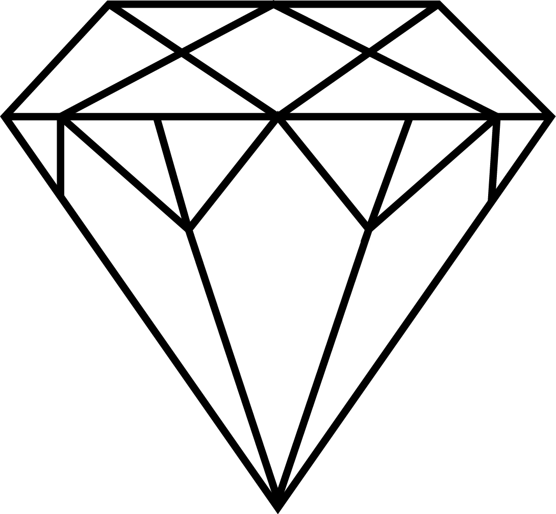 Simple Diamond Outline