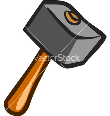 Sledge Hammer Vector Art