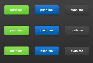 Sleek Rounded Web Buttons