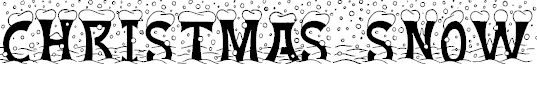 Snow Font Free Download