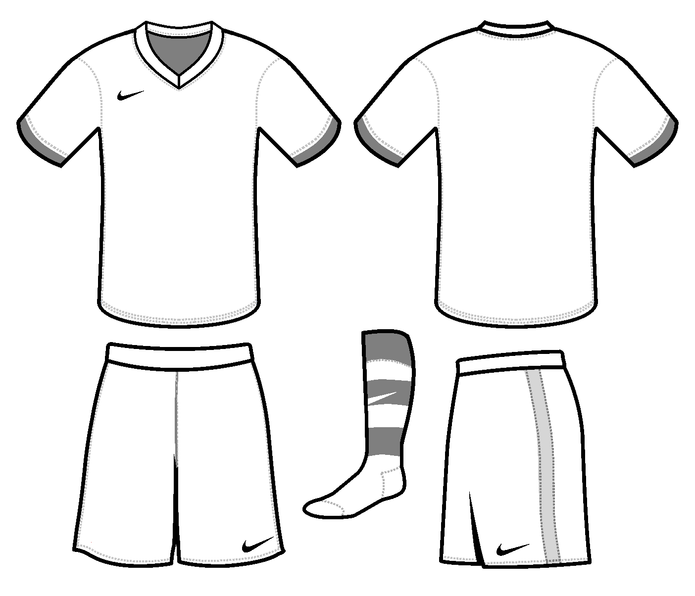 Download 5 Soccer Jersey Template PSD Images - Soccer Kit Template ...