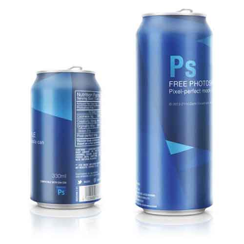 Soda Can PSD Mockup Soda Can PSD Mockup